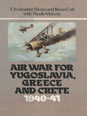 cover image of Air War for Yugoslavia Greece and Crete 1940-41